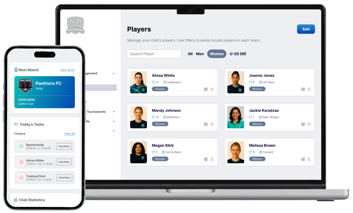 Clubjourney platform interface